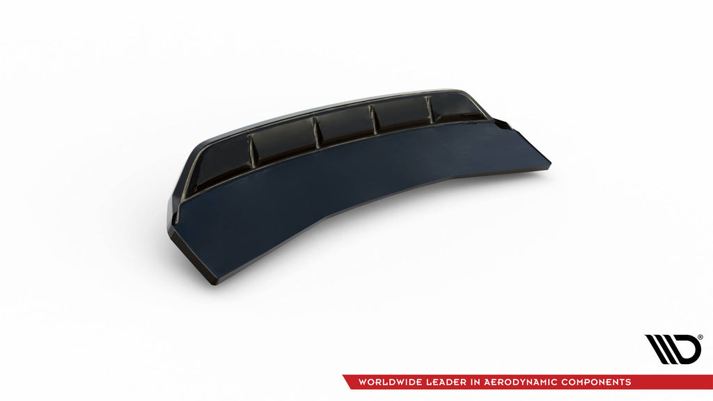 Splitter Posteriore Centrale con Barre Verticali Audi A4 Competition B9 Maxton Design