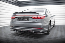 Carica l'immagine nel visualizzatore di Gallery, Splitter posteriore centrale con barre verticali Maxton Design Audi A8 D5
