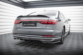 Splitter posteriore centrale con barre verticali Maxton Design Audi A8 D5