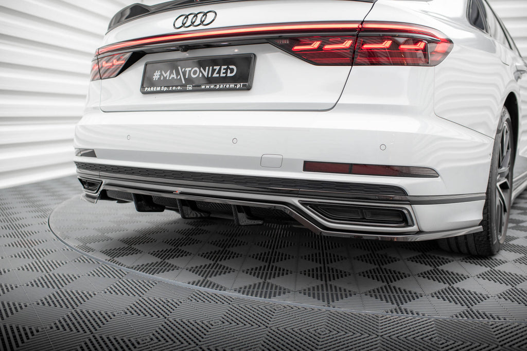 Splitter Posteriore Centrale con Barre Verticali Audi A8 S-Line D5