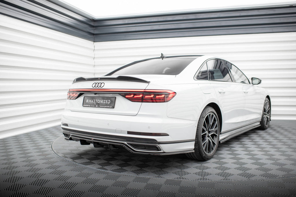 Splitter Posteriore Centrale con Barre Verticali Audi A8 S-Line D5