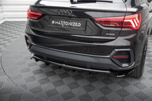 Load image into Gallery viewer, Splitter Posteriore Centrale con Barre Verticali Audi Q3 Sportback F3