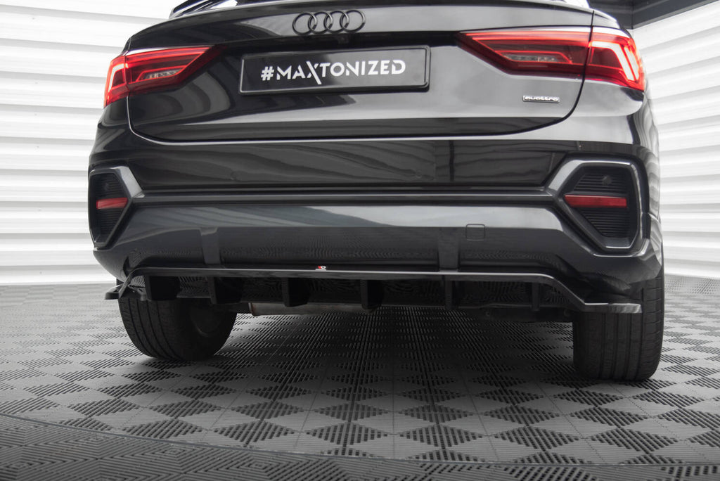 Splitter Posteriore Centrale con Barre Verticali Audi Q3 Sportback F3