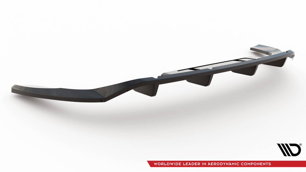 Splitter Posteriore Centrale con Barre Verticali Audi Q4 e-tron Sportback S line Mk1