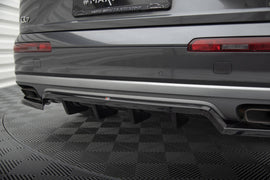 Splitter Posteriore Centrale con Barre Verticali Audi Q7 Mk2 Maxton Design