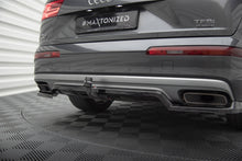 Load image into Gallery viewer, Splitter Posteriore Centrale con Barre Verticali Audi Q7 Mk2 Maxton Design