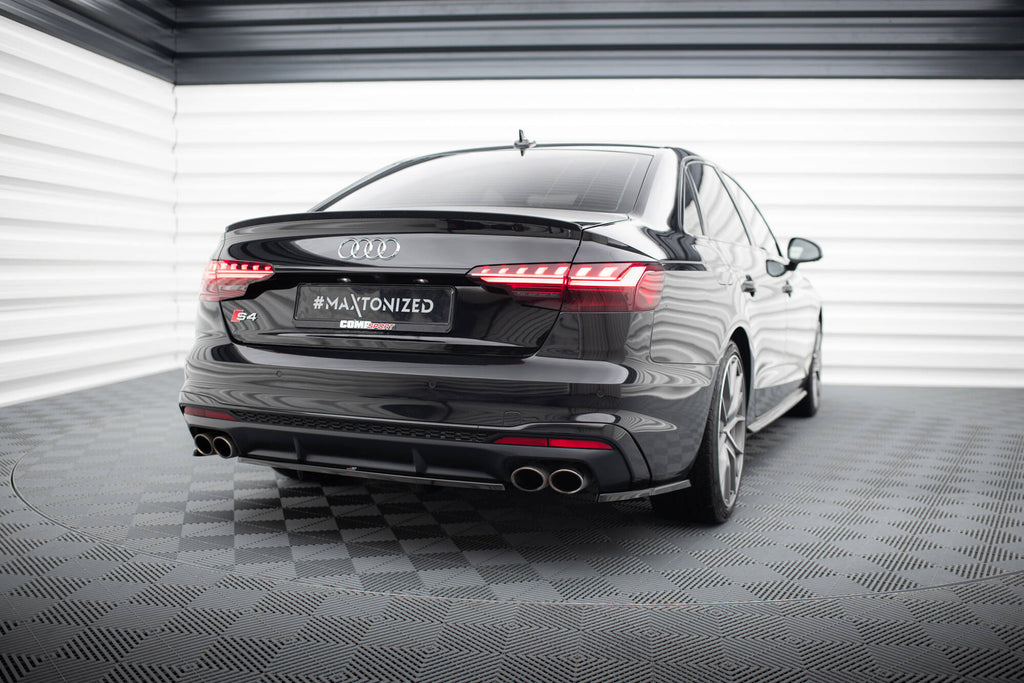 Splitter Posteriore Centrale con Barre Verticali Maxton Design Audi S4 B9 Facelift