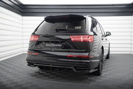 Splitter Posteriore Centrale con Barre Verticali Audi SQ7 / Q7 S-Line Mk2 Maxton Design