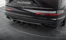 Load image into Gallery viewer, Splitter Posteriore Centrale con Barre Verticali Audi SQ7 / Q7 S-Line Mk2 Maxton Design