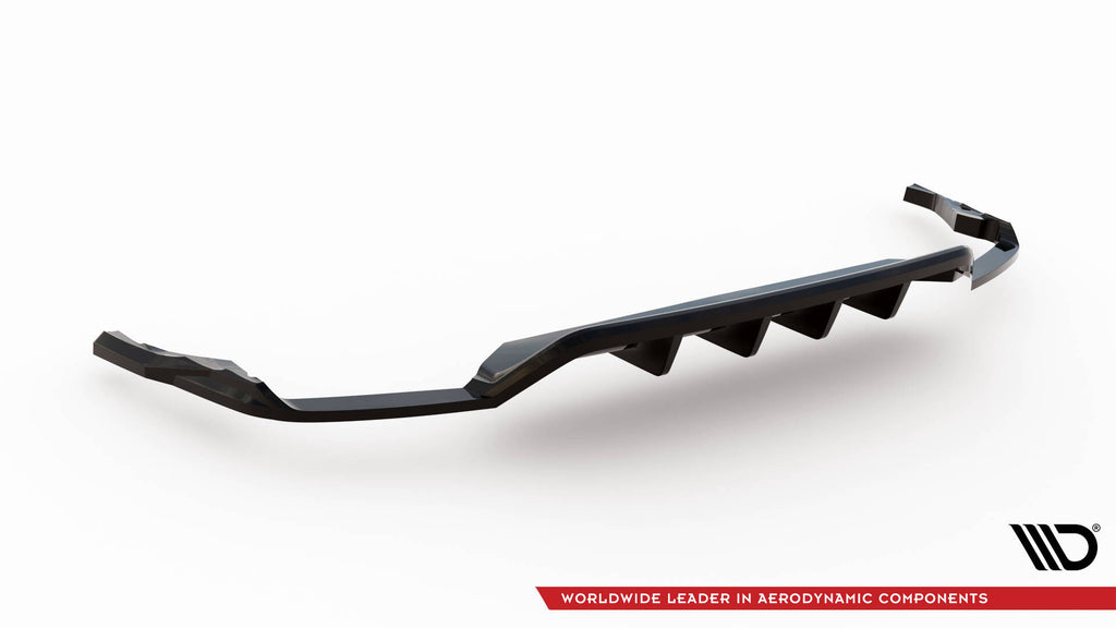 Splitter posteriore con barre verticali per Audi SQ8 Mk1