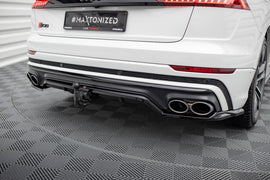 Splitter posteriore con barre verticali per Audi SQ8 Mk1