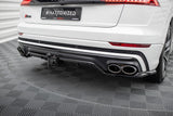 Splitter posteriore con barre verticali per Audi SQ8 Mk1