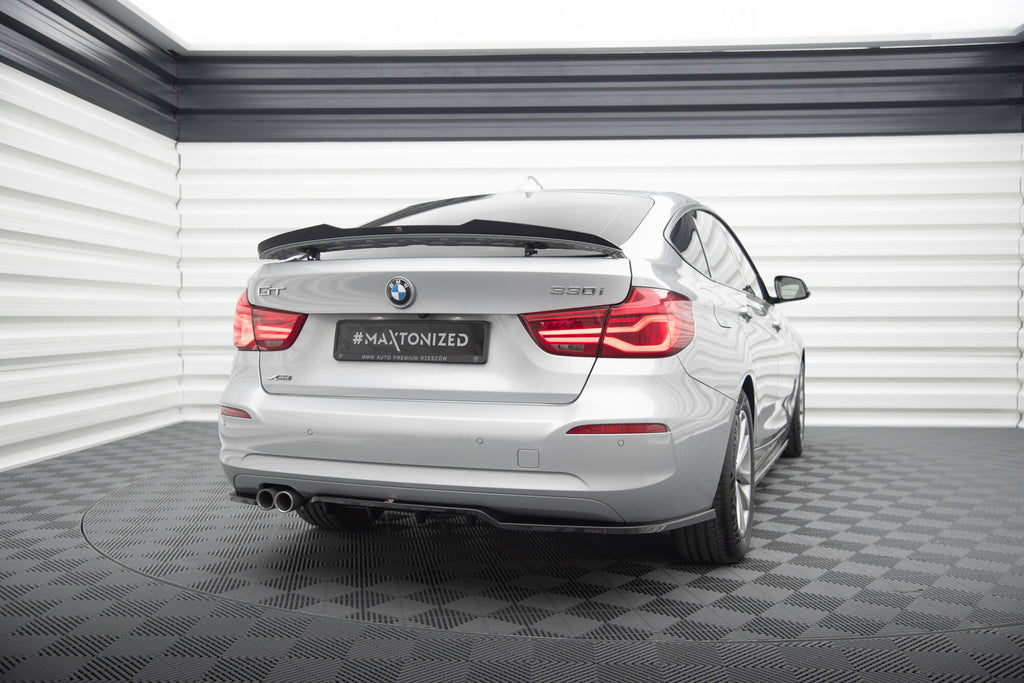 Splitter Posteriore Centrale con Barre Verticali BMW Serie 3 GT F34 Facelift