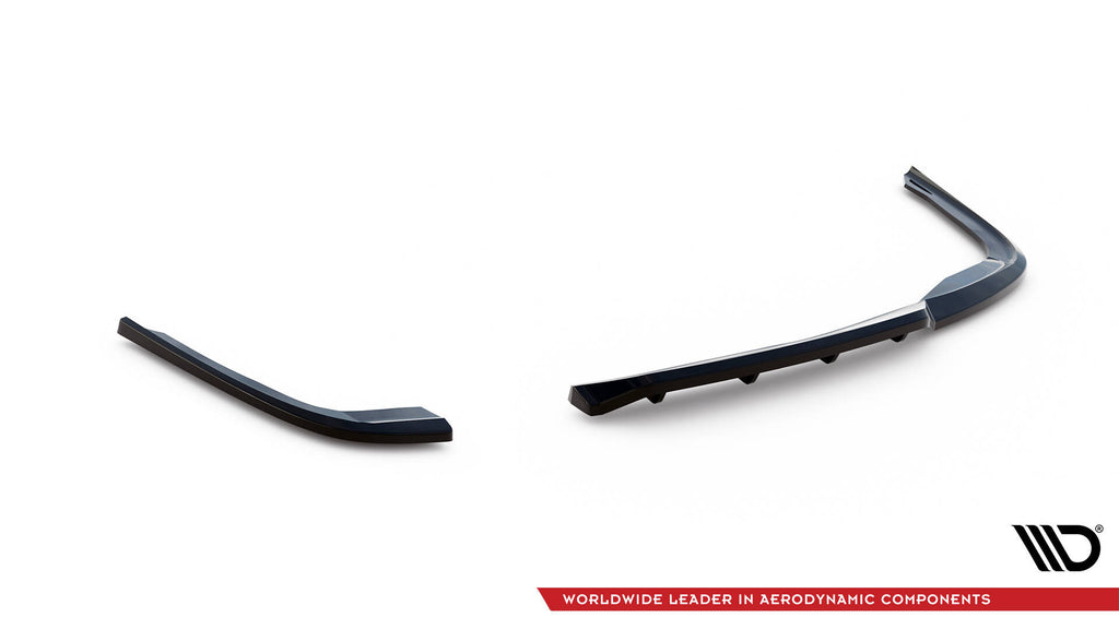 Splitter Posteriore Centrale con Barre Verticali BMW Serie 3 GT F34 Facelift