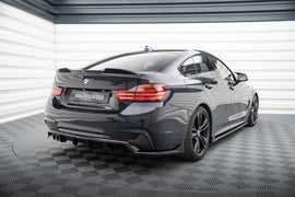 Splitter Posteriore Centrale con Barre Verticali Maxton Design compatibile con BMW Serie 4 Coupé / Gran Coupé / Cabriolet M-Pack F32 / F36 / F33 (2013-2020)