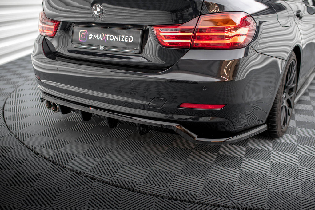 Splitter Posteriore Centrale con Barre Verticali BMW Serie 4 Gran Coupe F36