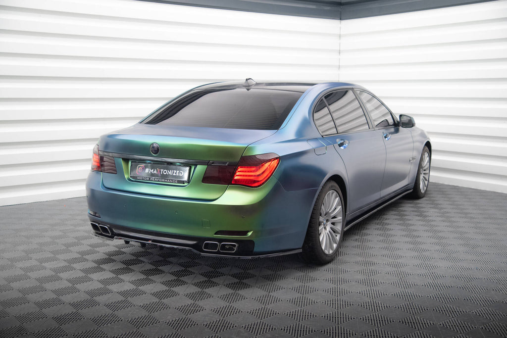 Splitter Posteriore Centrale con Barre Verticali BMW Serie 7 F01
