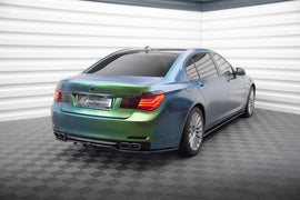 Splitter Posteriore Centrale con Barre Verticali Maxton Design compatibile con BMW Serie 7 F01