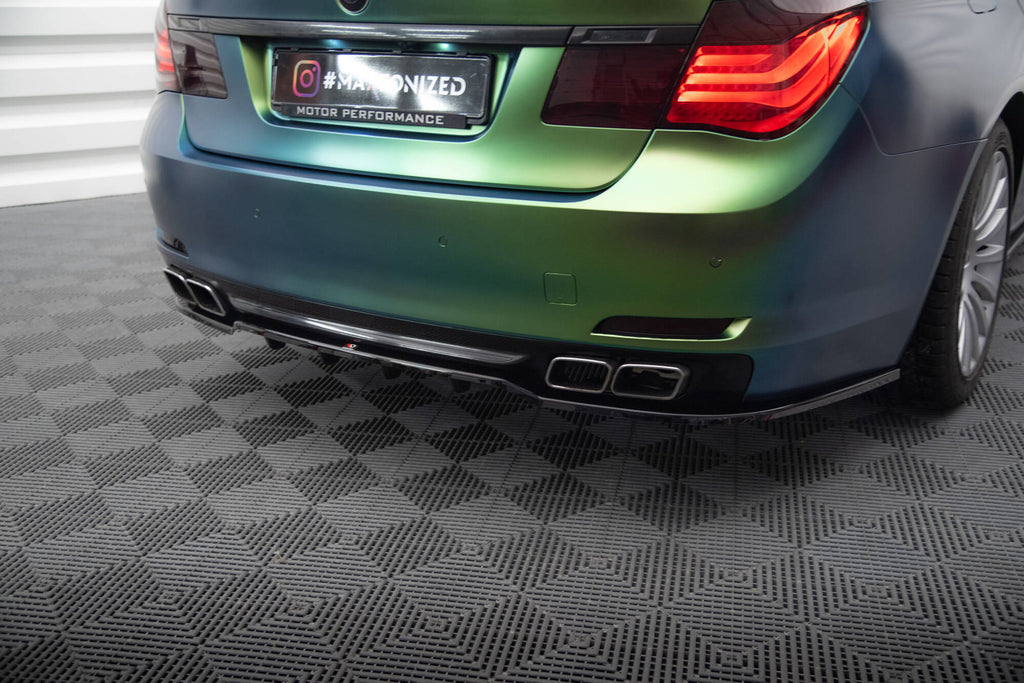 Splitter Posteriore Centrale con Barre Verticali BMW Serie 7 F01