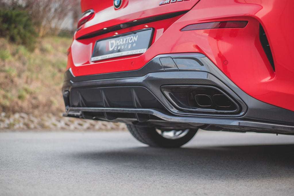 Splitter Posteriore Centrale BMW Serie 8 Coupé M-Pack G15 (con barre verticali)