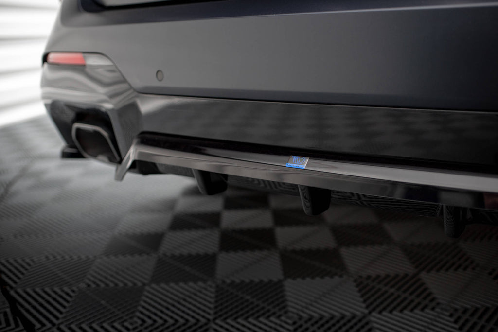 Splitter Posteriore Centrale con Barre Verticali BMW X3 M-Pack G01 Facelift