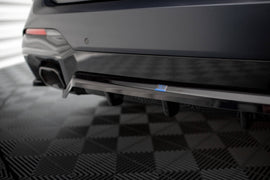 Splitter Posteriore Centrale con Barre Verticali Maxton Design compatibile con BMW X3 M-Pack G01 Facelift
