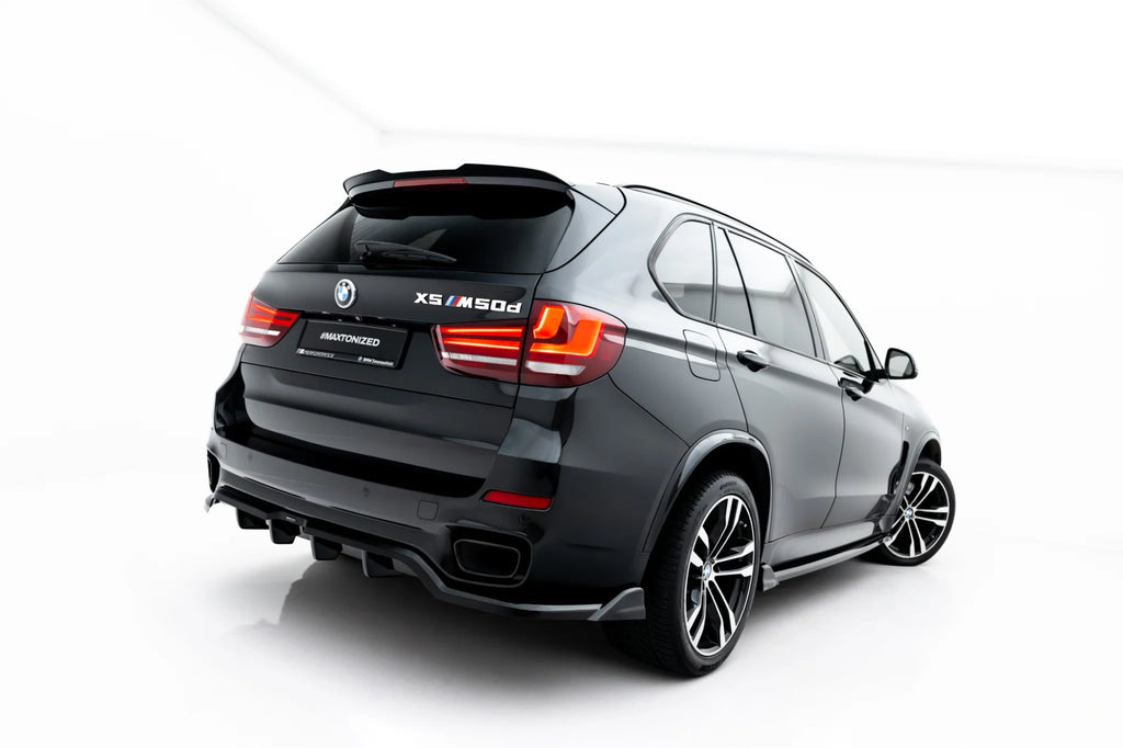 Splitter Posteriore Centrale con Barre Verticali BMW X5 M-Pack F15 Maxton Design