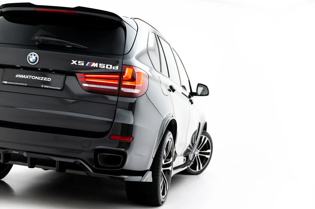 Splitter Posteriore Centrale con Barre Verticali BMW X5 M-Pack F15 Maxton Design