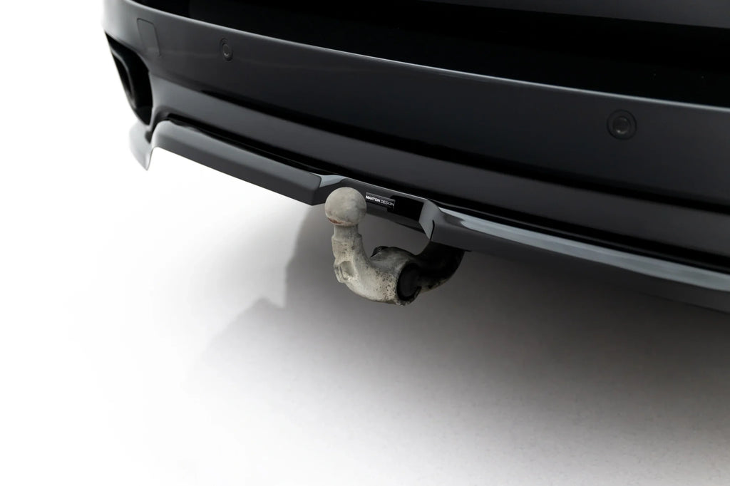 Splitter Posteriore Centrale con Barre Verticali BMW X5 M-Pack F15 Maxton Design