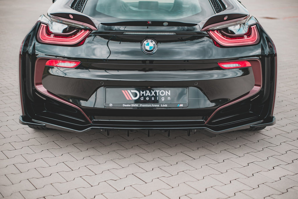 Splitter posteriore con barre verticali BMW i8 Maxton Design