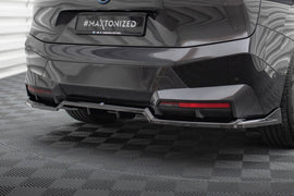 Splitter posteriore centrale con barre verticali Maxton compatibile con BMW iX M-Pack i20