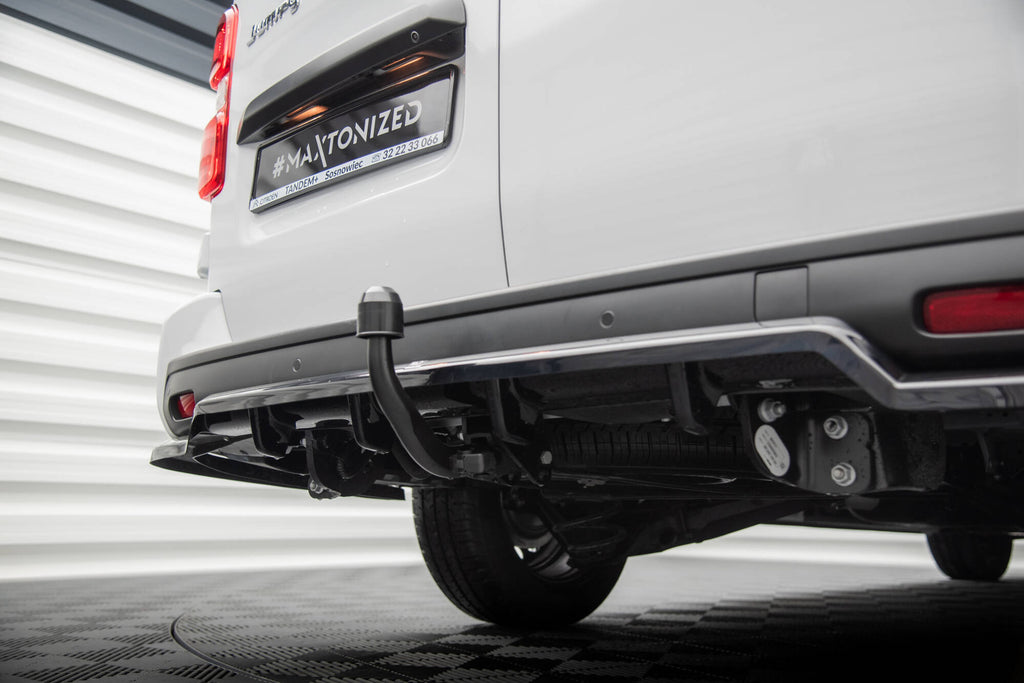 Splitter Posteriore Centrale con Barre Verticali Citroën Jumpy L3 Mk3 Maxton Design