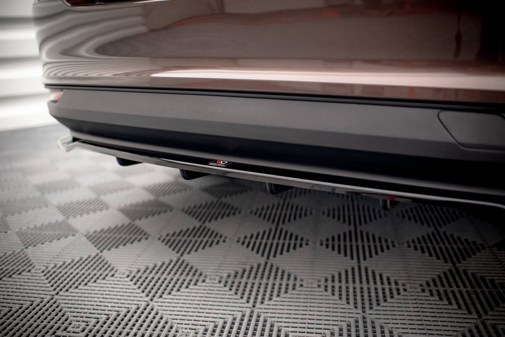 Splitter Posteriore Centrale con Barre Verticali Fiat Tipo S Berlina Mk1 Maxton Design