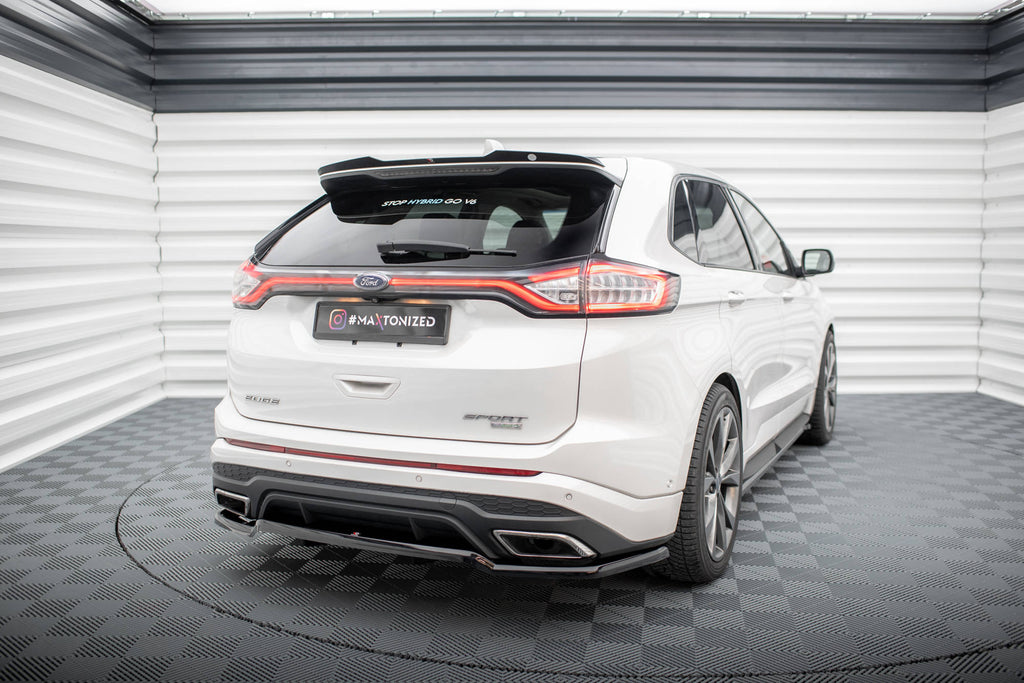 Splitter Posteriore Centrale con Barre Verticali Ford Edge Sport Mk2 Maxton Design