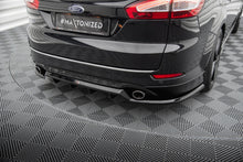 Carica l'immagine nel visualizzatore di Gallery, Splitter Posteriore Centrale con Barre Verticali Maxton Design Ford Mondeo Station Wagon ST-Line Mk4 Facelift