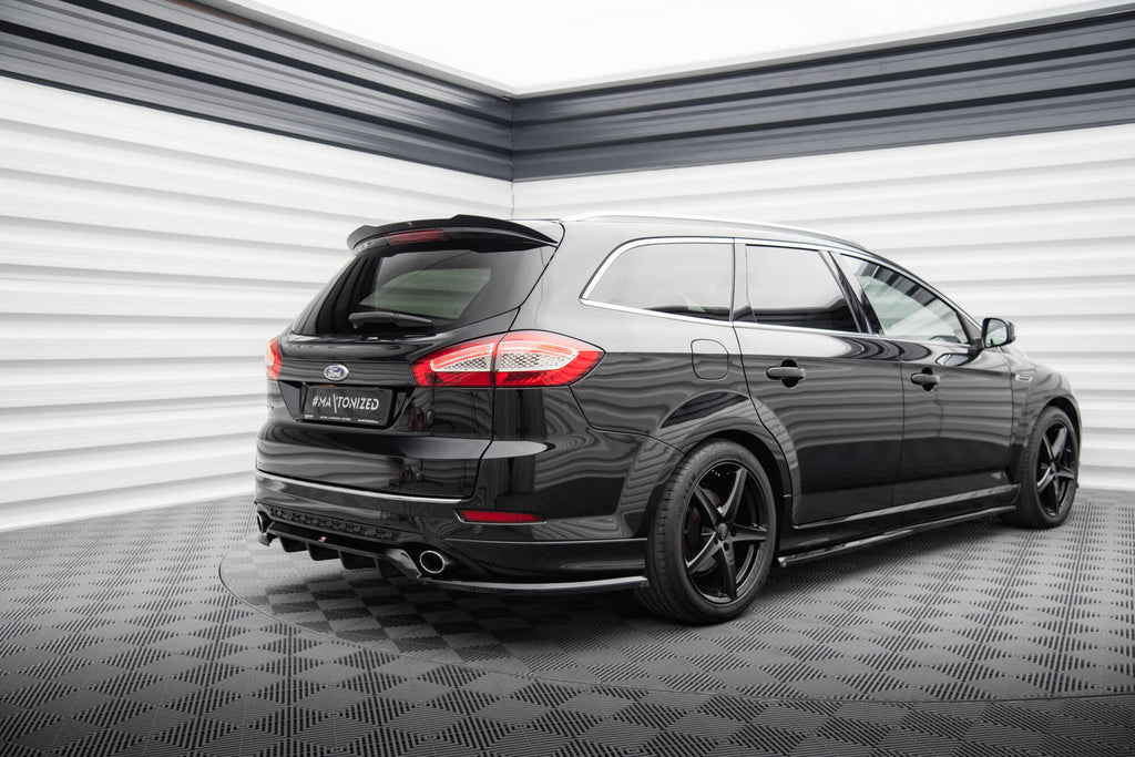 Splitter Posteriore Centrale con Barre Verticali Maxton Design Ford Mondeo Station Wagon ST-Line Mk4 Facelift