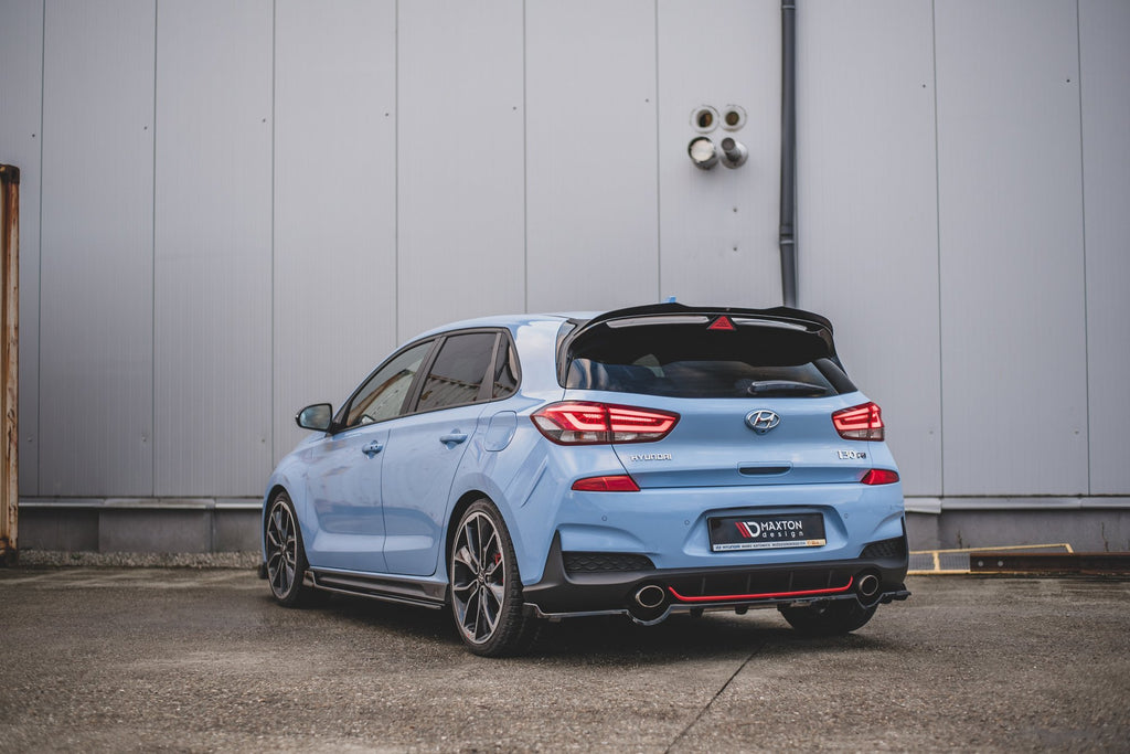 Splitter Posteriore Centrale Hyundai i30 N Mk3 Hatchback (con barre verticali)