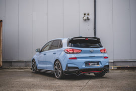 Splitter Posteriore Centrale Hyundai i30 N Mk3 Hatchback (con barre verticali)