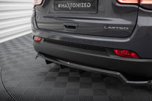 Carica l'immagine nel visualizzatore di Gallery, Splitter Posteriore Centrale con Barre Verticali Jeep Compass Limited Mk2 Facelift Maxton Design