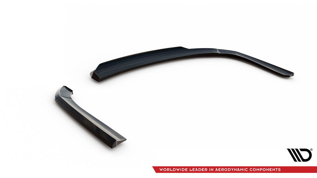 Splitter posteriore centrale con barre verticali Kia Optima Mk3