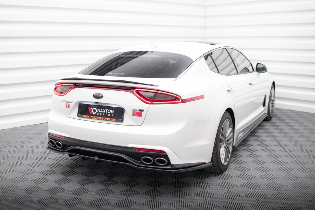 Splitter Posteriore Centrale con Barre Verticali Kia Stinger Mk1