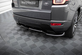 Splitter Posteriore Centrale con Barre Verticali Range Rover Evoque HSE Dynamic Mk1 Facelift Maxton Design
