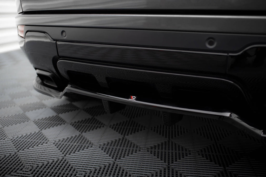 Splitter Posteriore Centrale con Barre Verticali Range Rover Evoque HSE Dynamic Mk1 Facelift Maxton Design