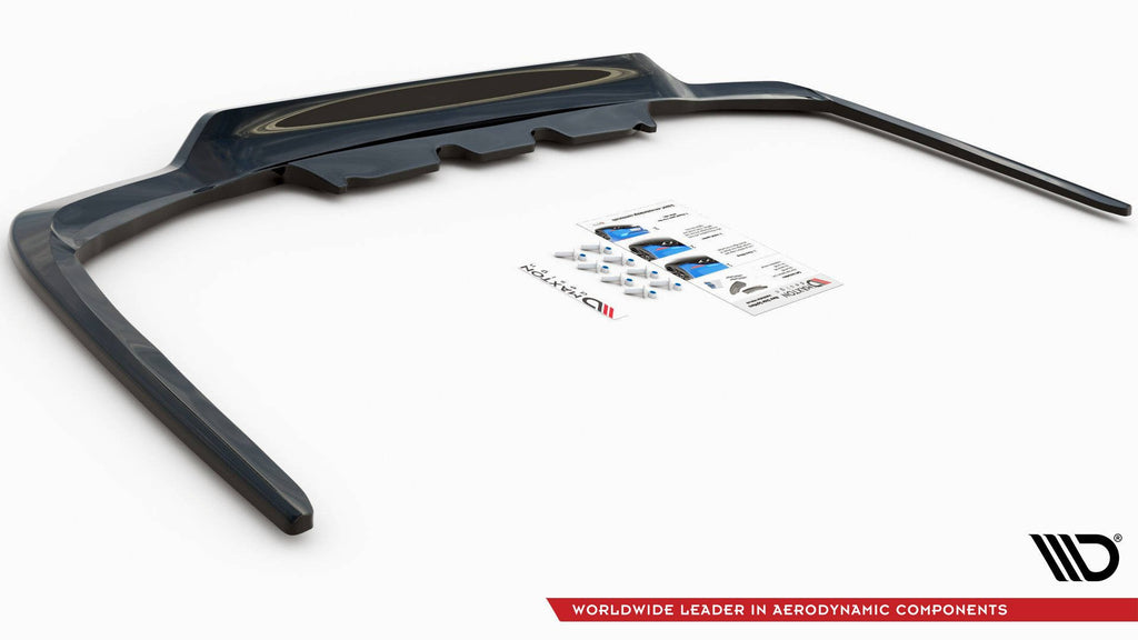Splitter Posteriore Centrale con barre verticali Lexus LS Mk4 Facelift