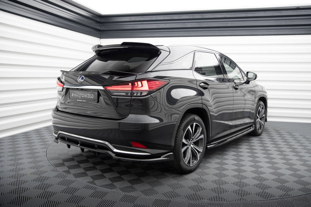Splitter Posteriore Centrale con Barre Verticali Lexus RX Mk4 Facelift