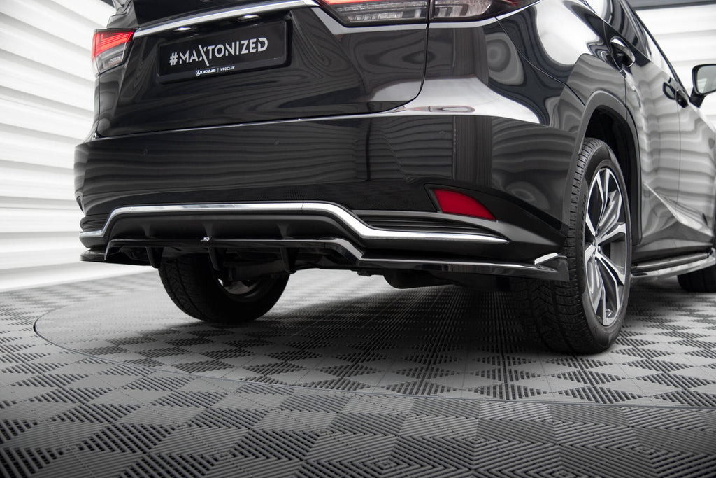 Splitter Posteriore Centrale con Barre Verticali Lexus RX Mk4 Facelift