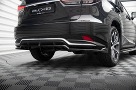 Splitter Posteriore Centrale con Barre Verticali Lexus RX Mk4 Facelift