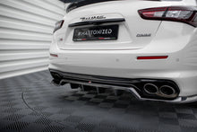 Carica l'immagine nel visualizzatore di Gallery, Splitter Posteriore Centrale con Barre Verticali Maserati Ghibli Mk3 Facelift