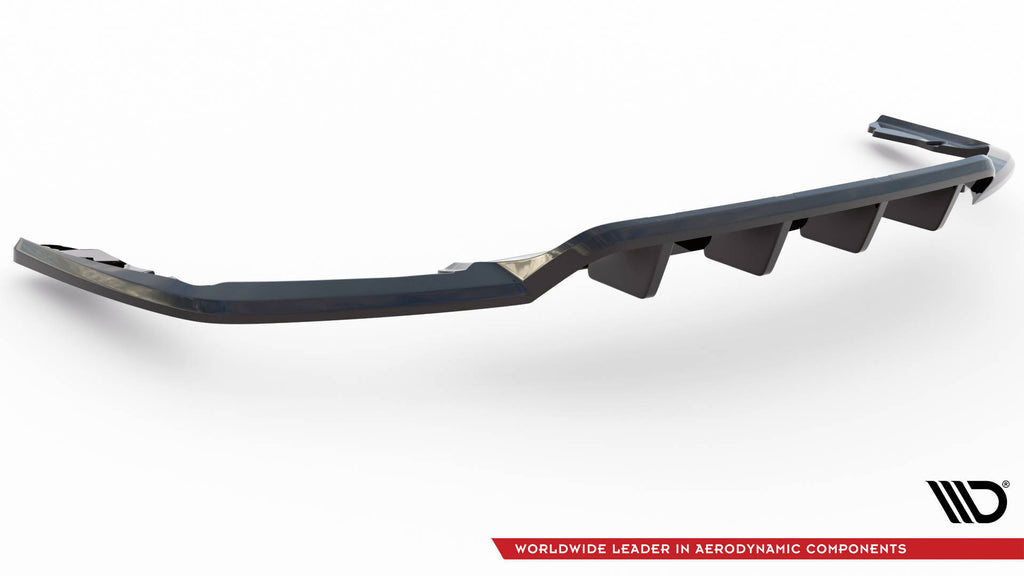 Splitter Posteriore Centrale Maserati Levante Mk1 dettaglio