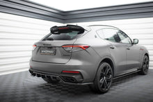 Carica l'immagine nel visualizzatore di Gallery, Splitter posteriore centrale con barre verticali Maxton Design Maserati Levante Trofeo Mk1